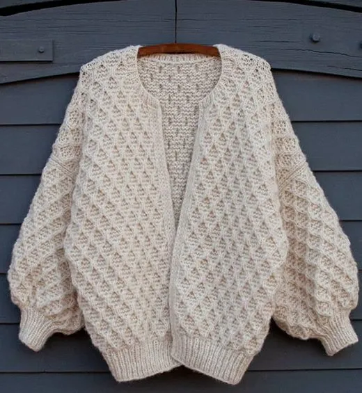 Кардиган «Diamond jacket»  (lingvaknit)