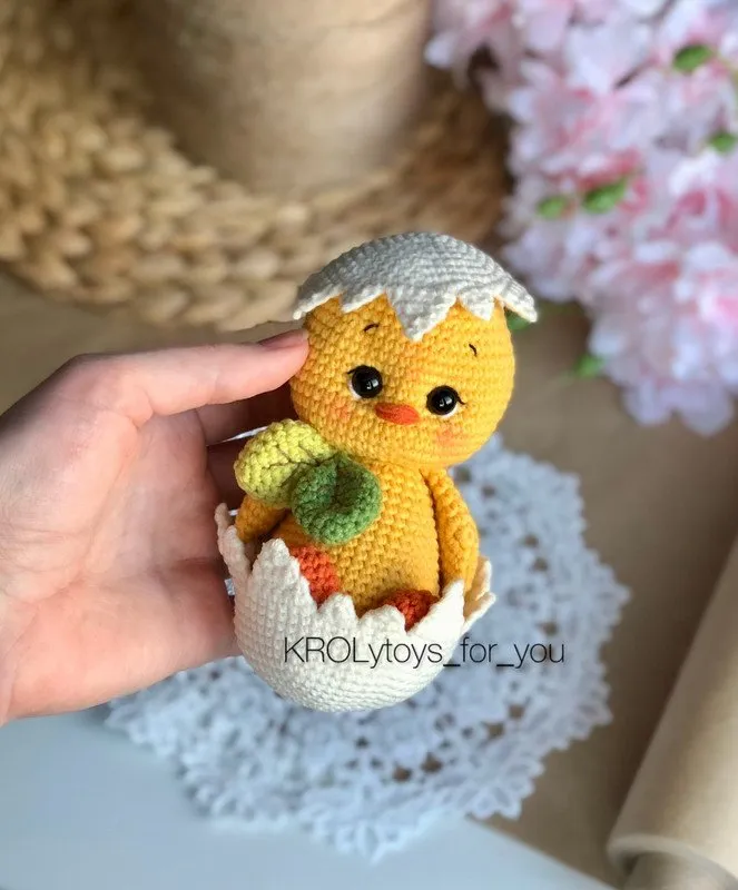 [Krolytoys_for_you] Утенок в скорлупе (Анастасия Кроль)