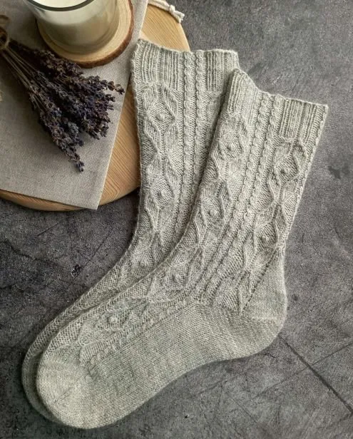 [olgaalexeeva_knit48] Носки Freshet (Ольга Алексеева)
