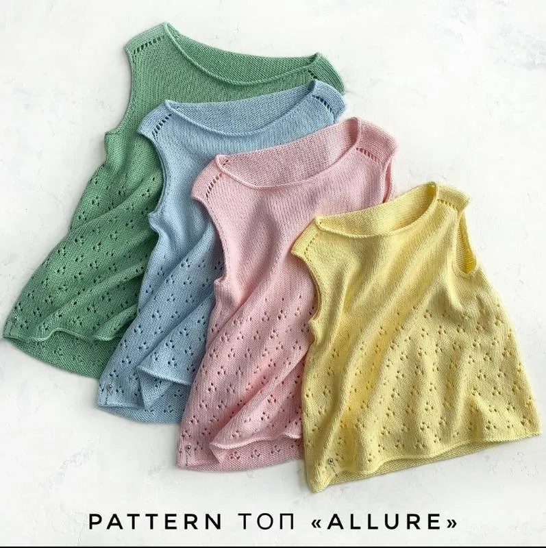 [Вязание] Топ «Allure» (zimma_knit)