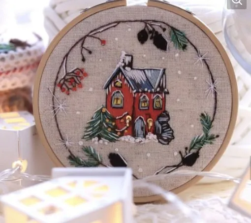 Домик на опушке (Fairy Embroidery)
