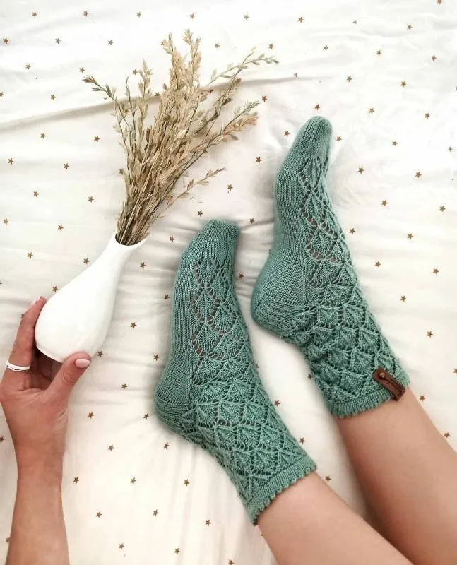Носки Wedding socks (by_ignatova.knit)