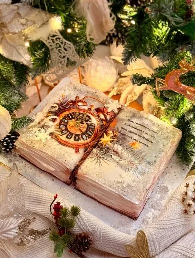 [anastasiya_bakery] Видеоурок «Книга с волшебными часами» (Анастасия Политыкина)