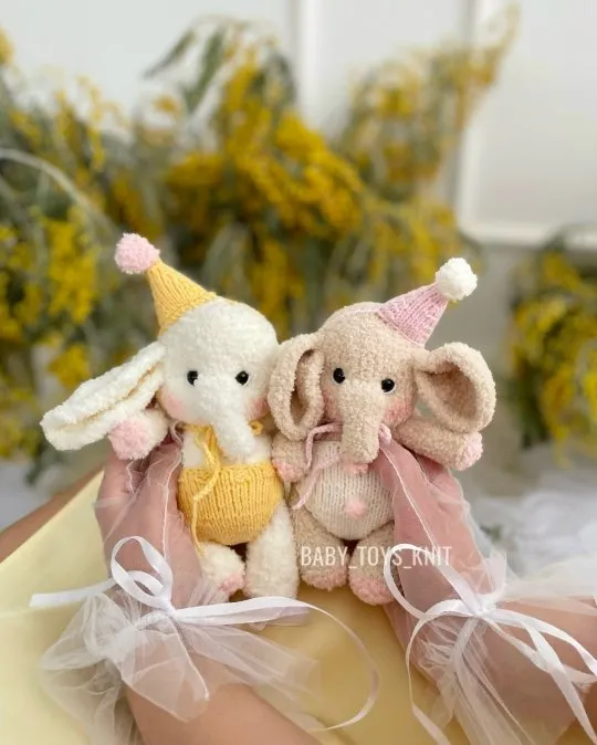[Baby_toys_knit] Слоник (Карина Идиятуллина)