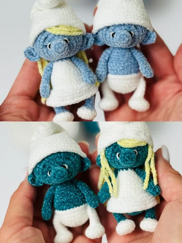 [ad.hand_made] Смурфята (Galina Knittedtoys)