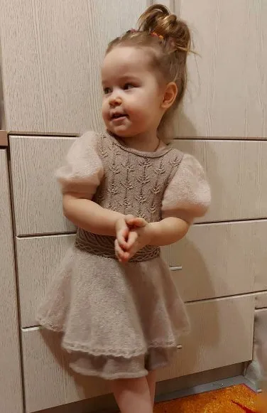Платье Невесомость (virina.knits)