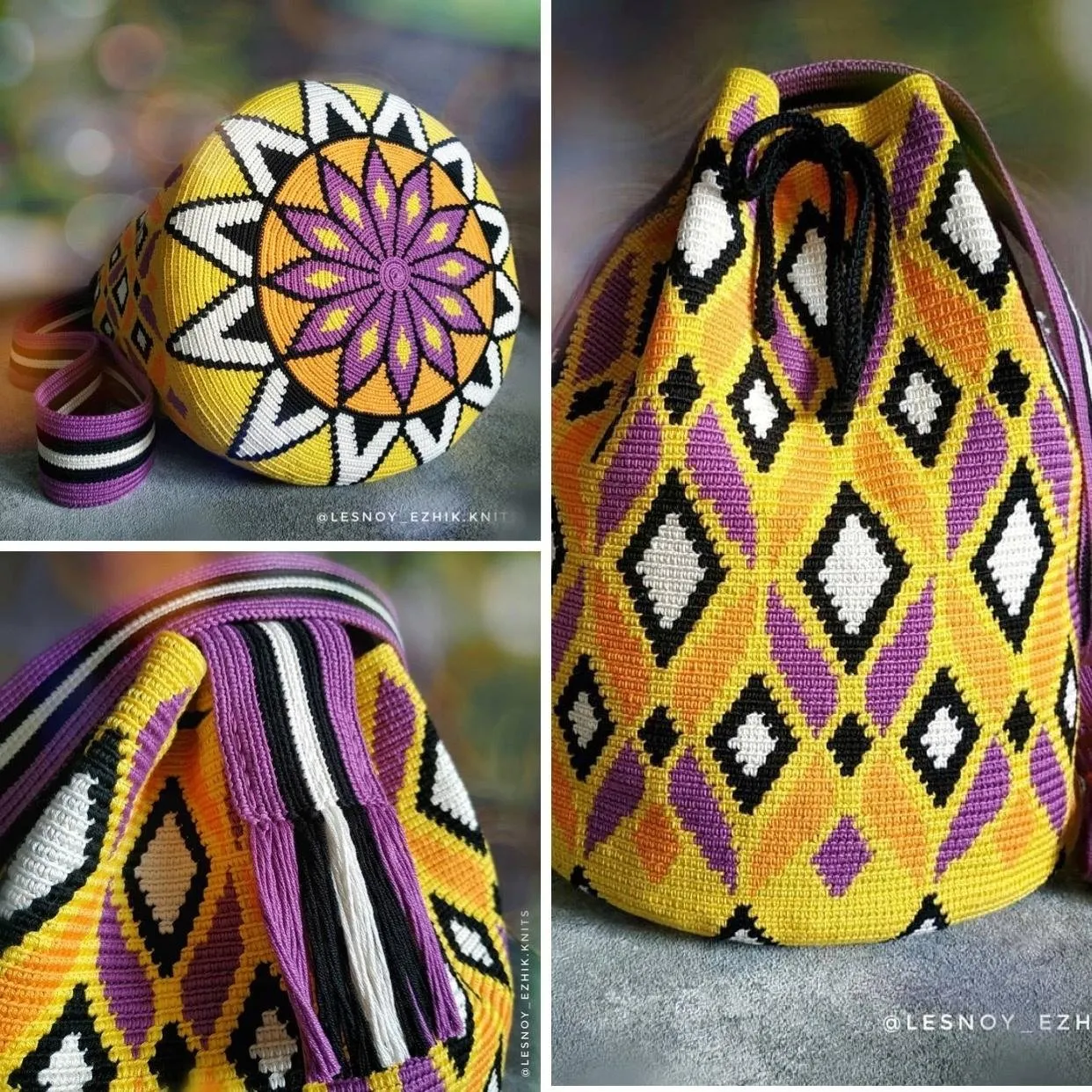 Сумка Mochila (lesnoy_ezhik.knits)