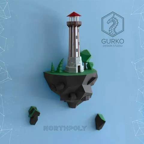[gurkostudio] Парящие острова. Маяк (Илья Гурко)