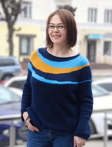 Джемпер kattyводоворот (katty.romanenko)