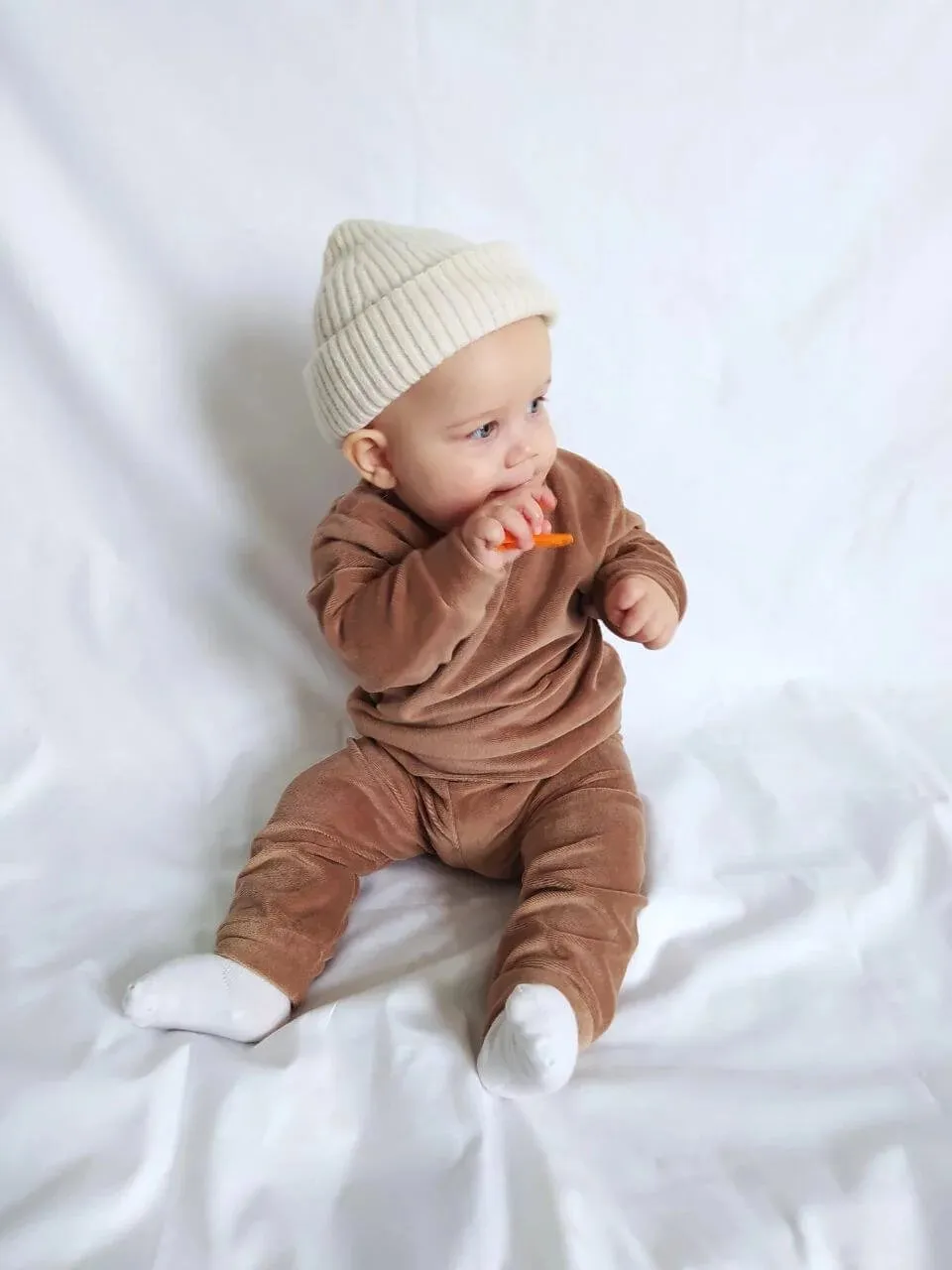 [ZheltokBaby] Костюм Крем. Размер 62-104