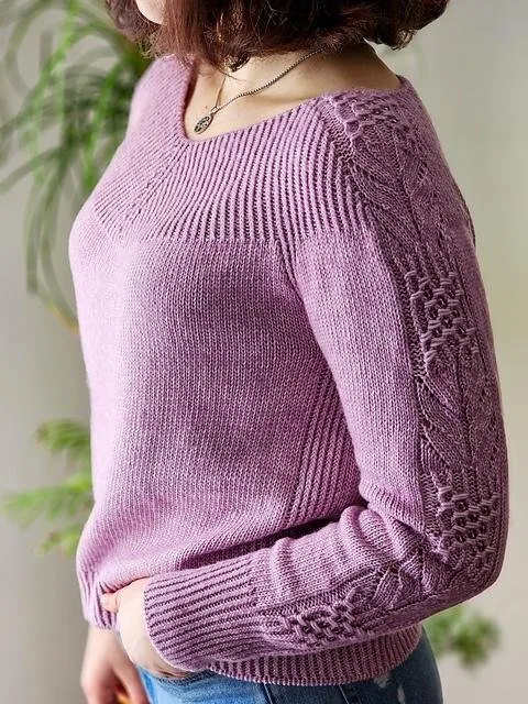 [valentinasknits] Свитер Омра (Валентина Богданова)