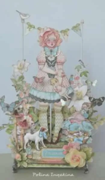 Подставка для кукол. 9 - 15 Декабрь, 2019 (Полина Инякина)