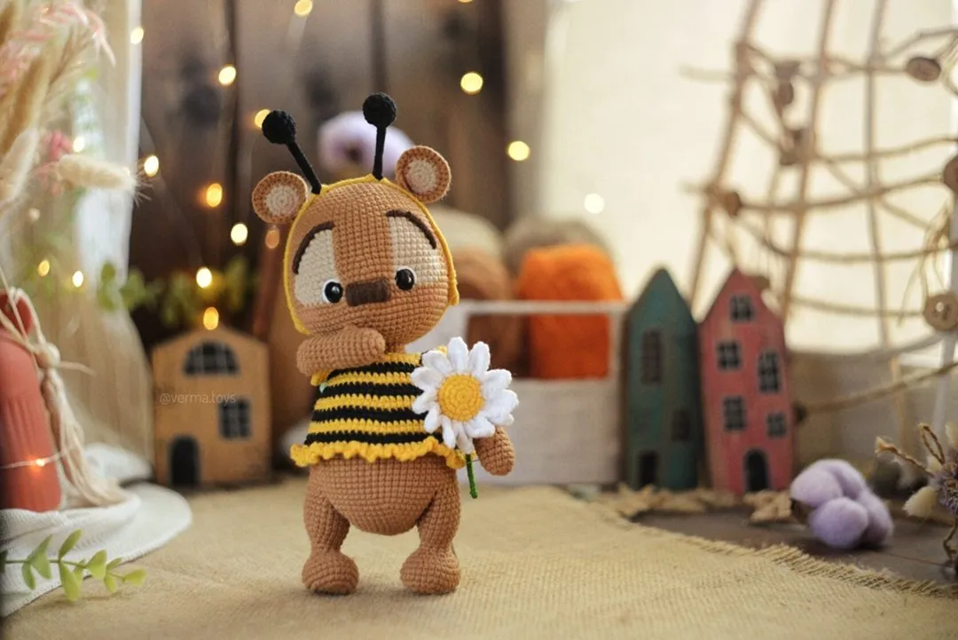 [Verma.toys] Мишка Оливер (Мария Верова)
