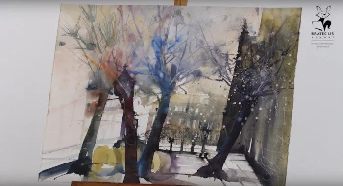 [BL-school] Городской пейзаж (Эльке Меммлер)