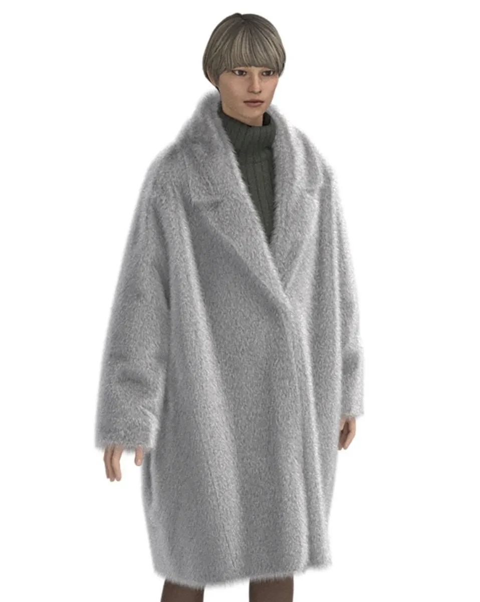 [lekala.shop] Шуба-кокон