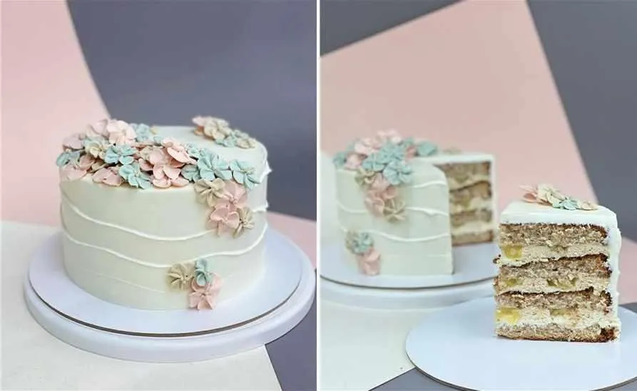 [Make Cake] Торт Груша-Рикотта-Карамель (Анастасия Лазарева)