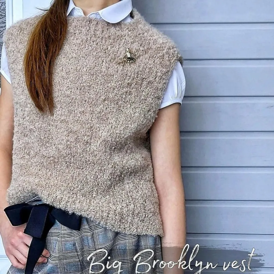 Взрослый жилет Big Brooklyn vest (Надежда Фукалова)