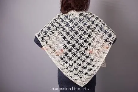 [ExpressionFiberArts] Шаль Misty Morning (Kristina Smiley)