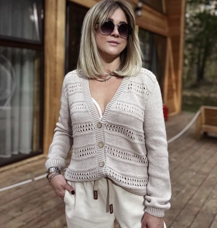 [suturina_knit] Кардиган Valencia (Анна Сутурина)