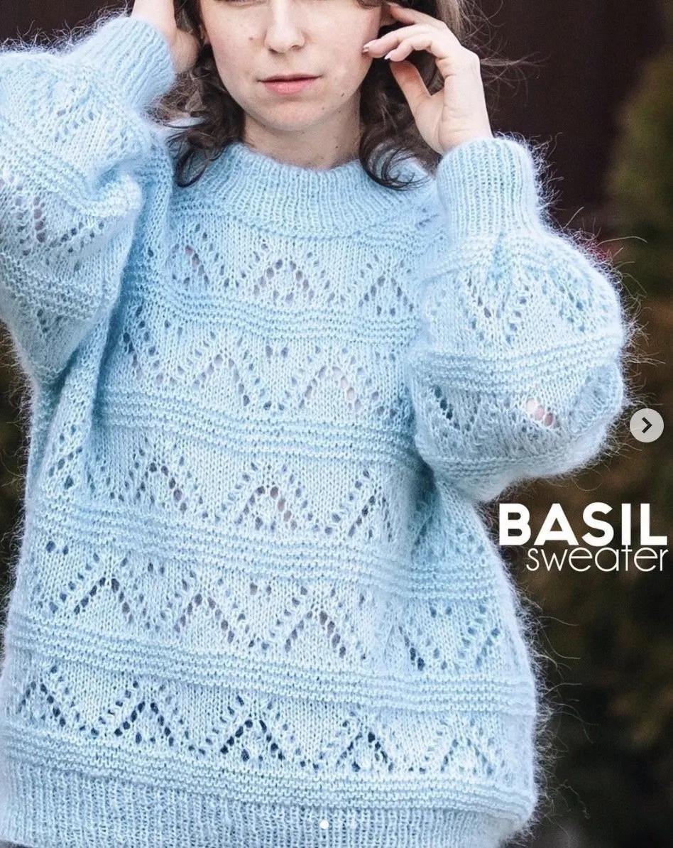 [elkrafto] Свитер Basil (Tatiana Uluceviz)
