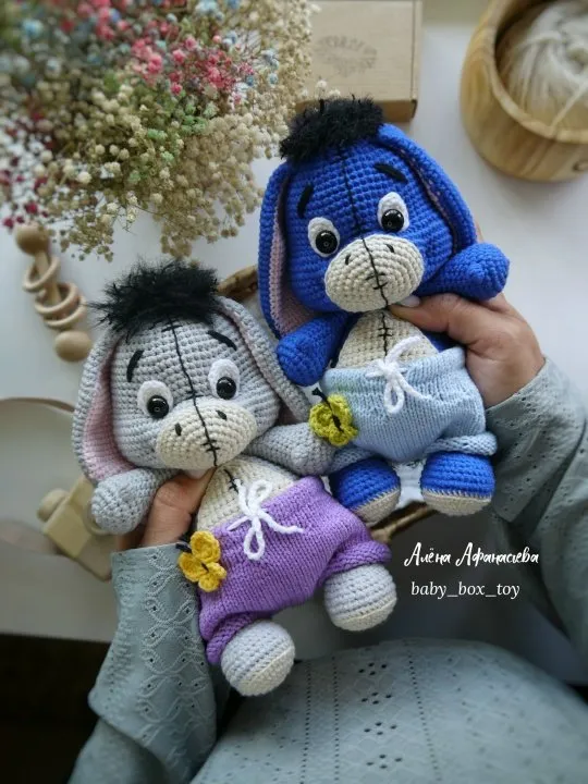 [Baby_box_toy] Ослик Иа (Алена Афанасьева)