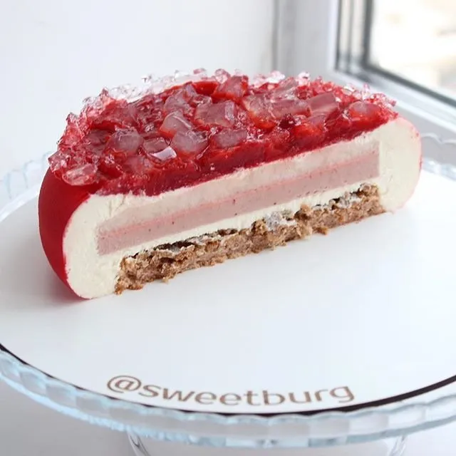 [Кондитерка] Тех.карта муссового торта «Клубничная Маргарита» (Sweetburg)