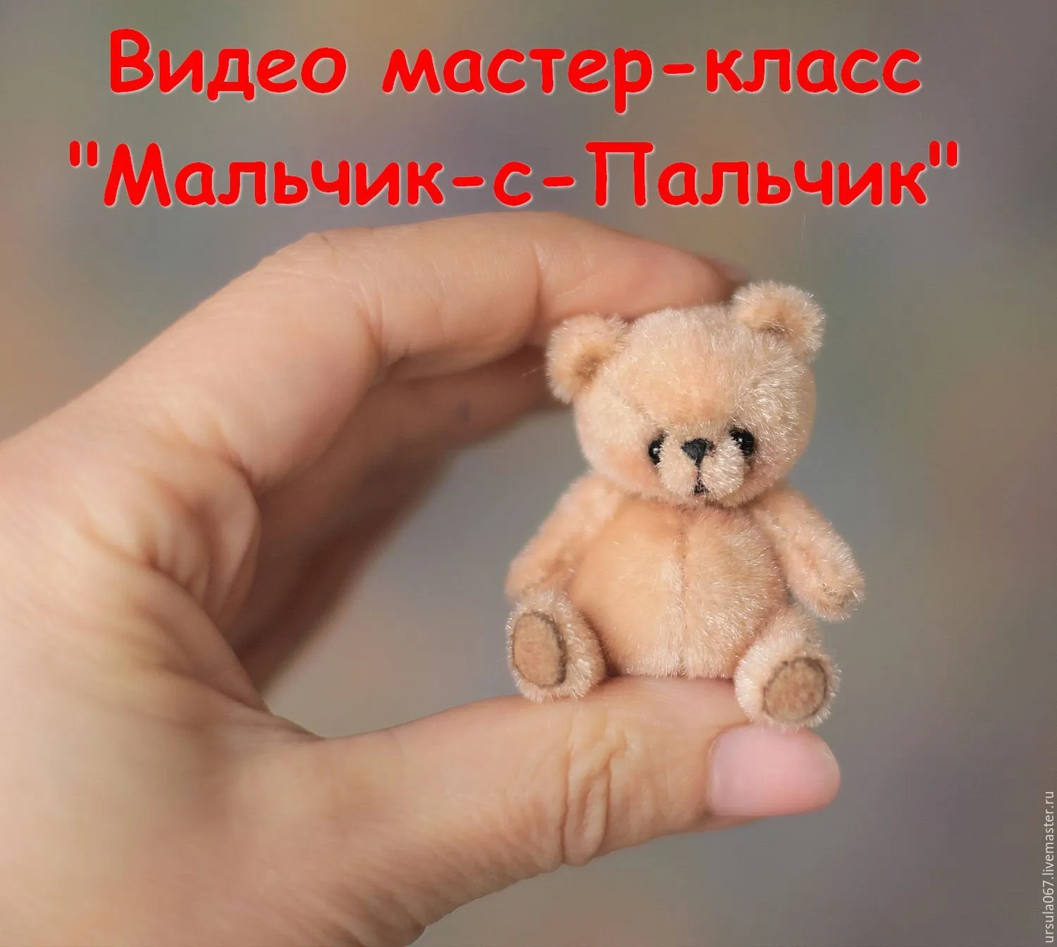 Мальчик с Пальчик. Миниатюрный медвежонок (Светлана Гуменникова)