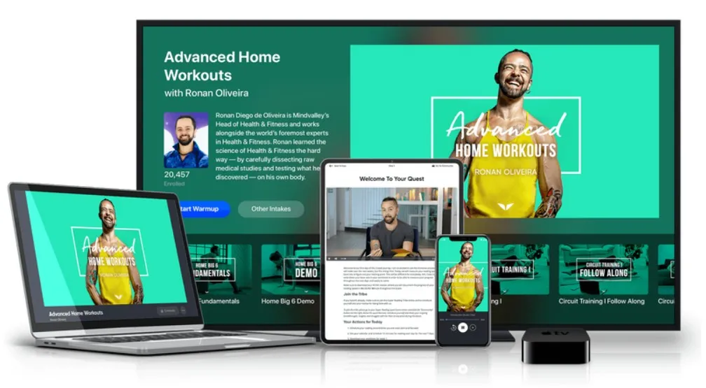 [Mindvalley] Advanced Home Workouts (Ronan Diego de Oliveira)