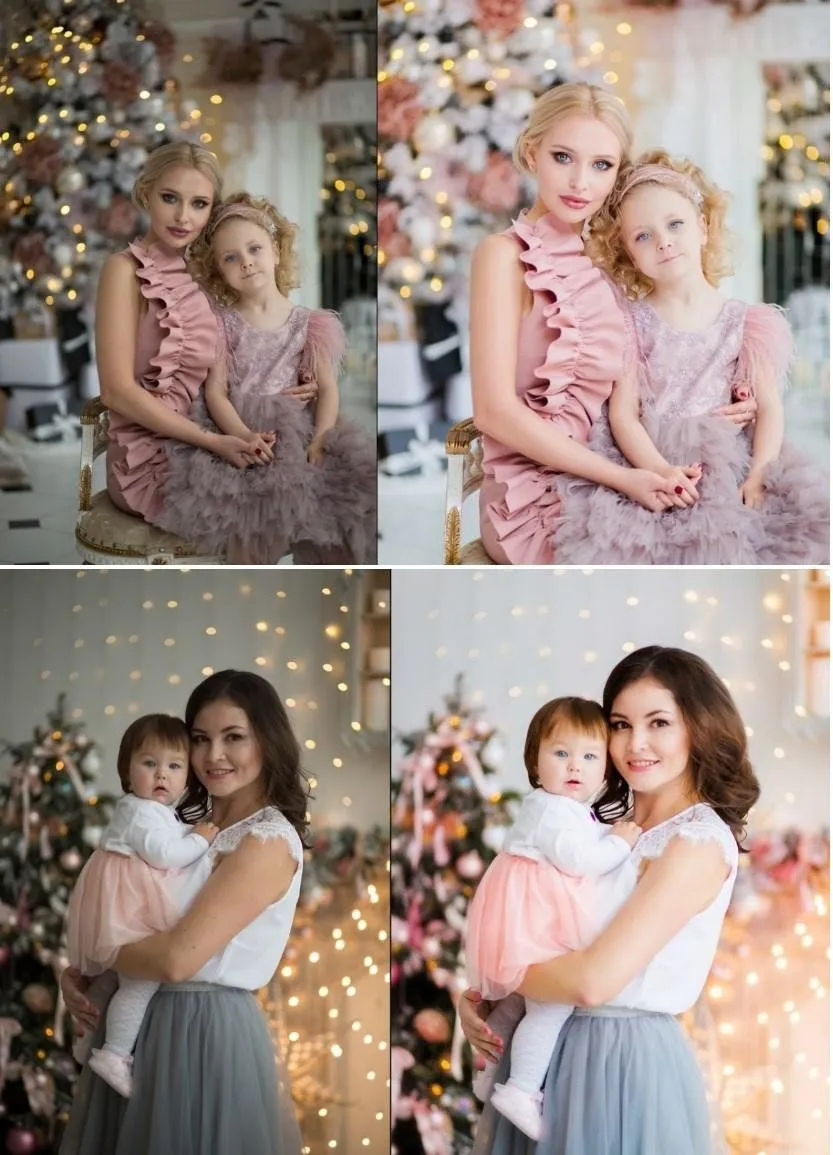 Обработка Студийной и Новогодней фотографии (Анастасия Кочеткова)