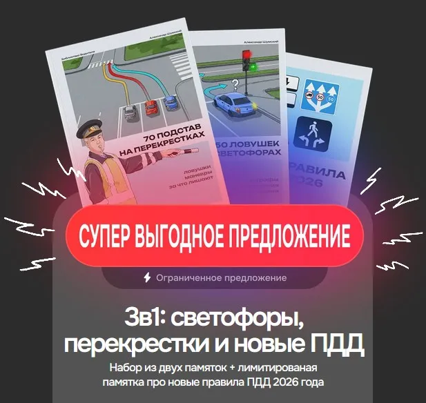3 в 1: Светофоры перекрестки и новые ПДД (Александр Шумский)