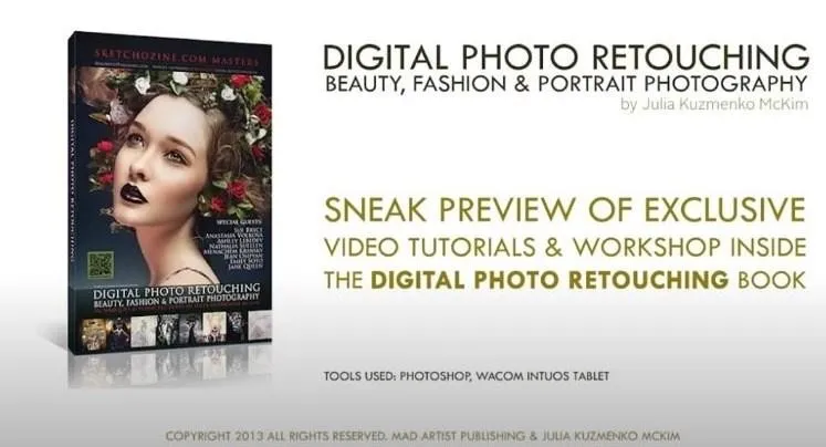 Digital Photo Retouching, 2013, на английском (Julia Kuzmenko)