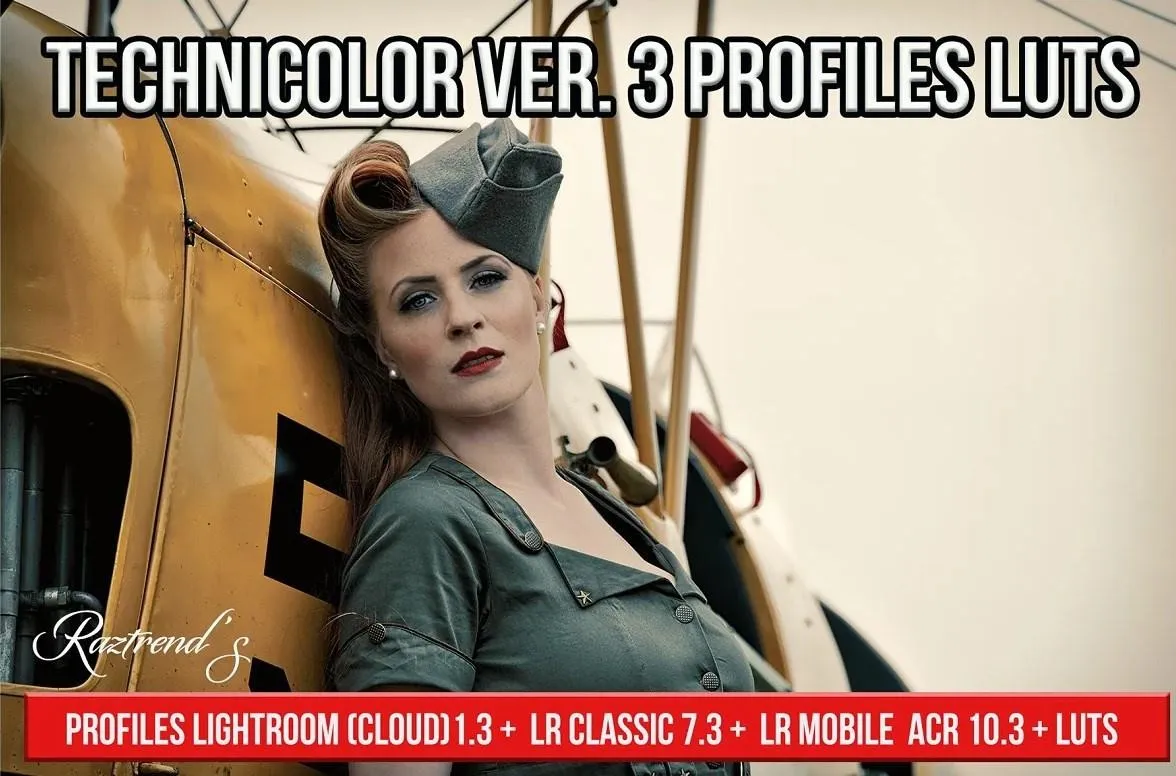 Technicolor Ver. 3 Profiles LUTs, 2023 (Raztrend)