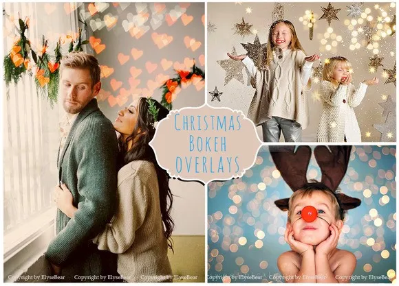 [creativemarket] 40 штук оверляев, идеально подходят для студии и зимних фотосессии