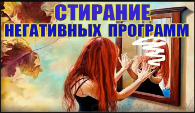Стирание негативных программ (Надежда Орлова)