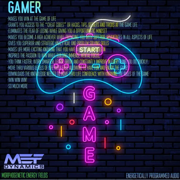 [MEF Dynamics] Игрок | Gamer (Morphic Field)