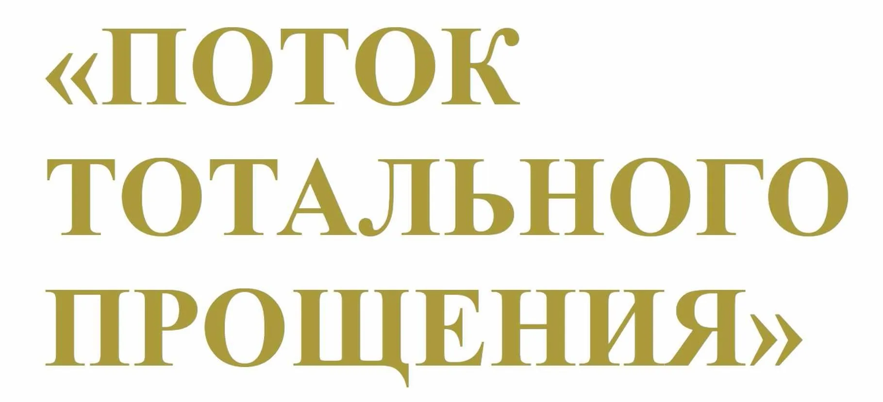 Поток Тотального Прощения. Полная версия (Леонид Каюм)