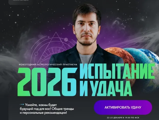 Испытания и удача 2026 (Павел Андреев)