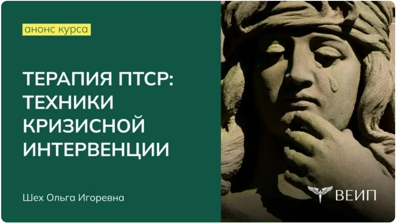 [НИЦ ВЕИП] Терапия ПТСР: техники кризисной интервенции (Ольга Шех)