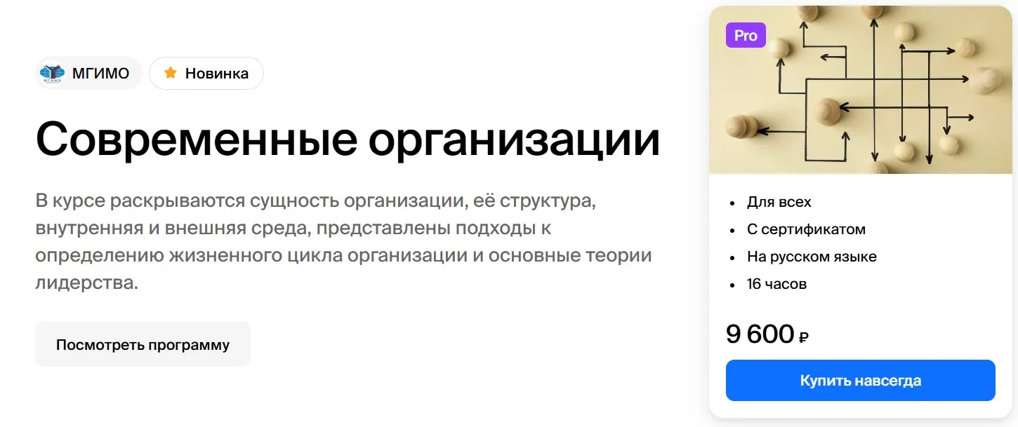 [МГИМО] Современные организации (Ленар Юнусов)