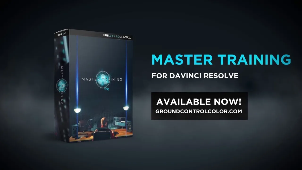 [groundcontrolcolor] Color Master Training For Davinci Resolve, 2021, на английском, (Casey Faris)