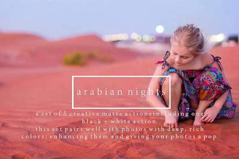 [CreativeMarket] Арабские ночи / Arabian Nights Photoshop Actions
