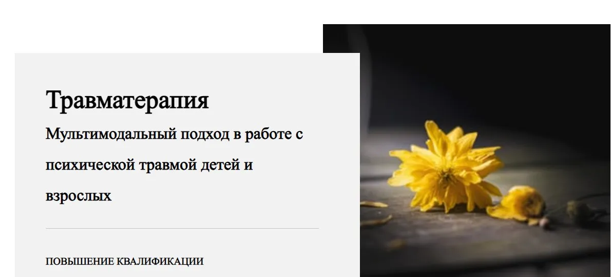 Травматерапия. 3 модуль. Особенности работы с острым стрессовым состоянием (Виктория Унтерова)