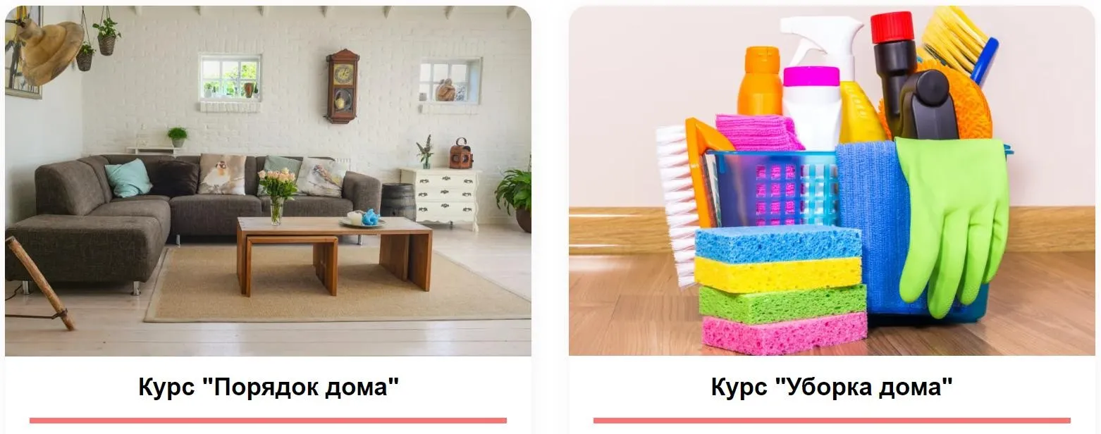 Порядок Дома и Уборка Дома. Тариф Два курса вместе (Нина Ефименко)