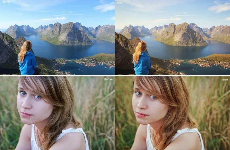 [Photographypla.net] Экшены для Photoshop Золотой час / Golden Hour Actions