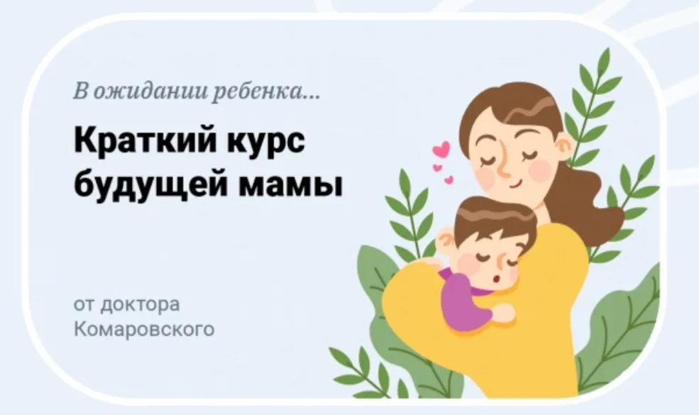 В ожидании ребенка. Краткий курс будущей мамы (Евгений Комаровский)