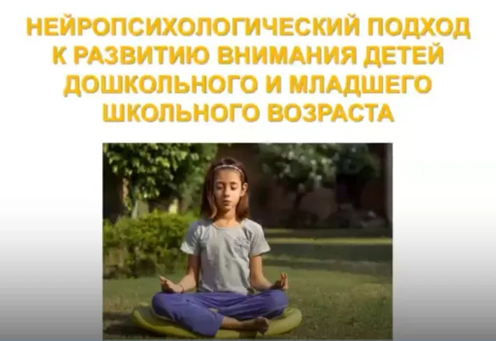 Нейропсихологический подход к развитию внимания у детей (Анна Шептура)