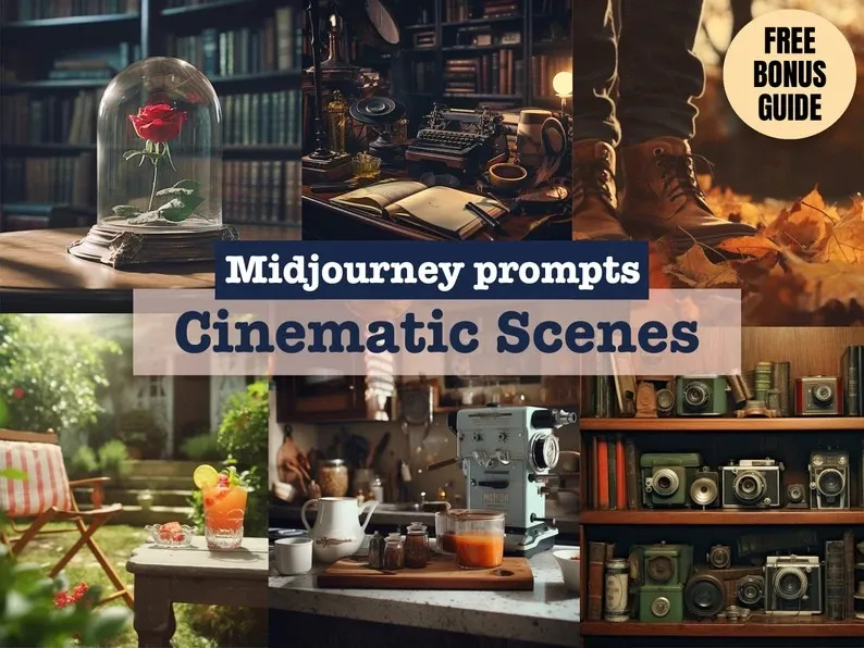 [BVPromptStudio] Midjourney prompt - Cinematic and aesthetic scenes, lifestyle blogger photos