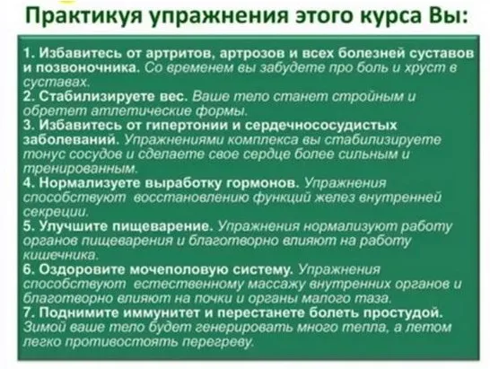 Курс восстановления суставов и всех систем организма с помощью комплекса Тибетской йоги «цигжонг»  (Виктор Луганский)
