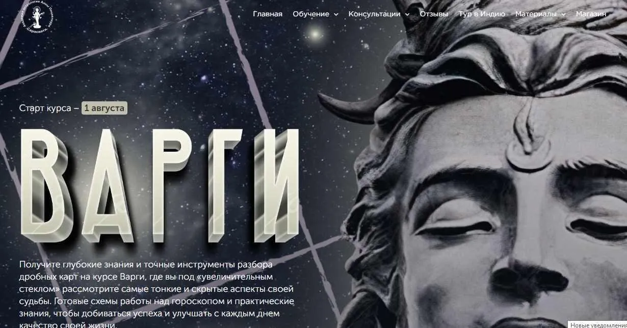 [Академия Джйотиш Сарасвати] Варги. Тариф «Standart» (Анна Пицхелаури)