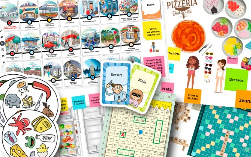 Jamboard set: набор игр и activities для онлайн-уроков английского (Евгения Денисова)